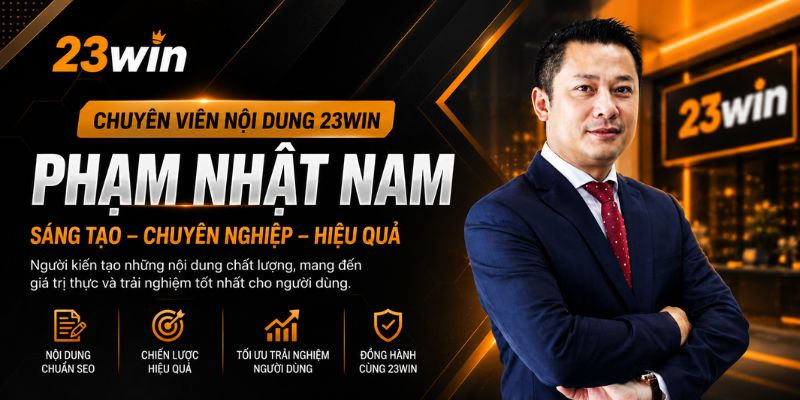 Định hướng phát triển thương hiệu 23WIN theo chiến lược nội dung bền vững.