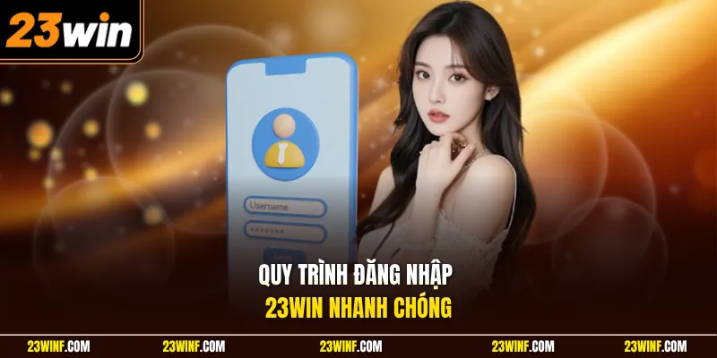 Quy trình đăng nhập 23Win nhanh chóng