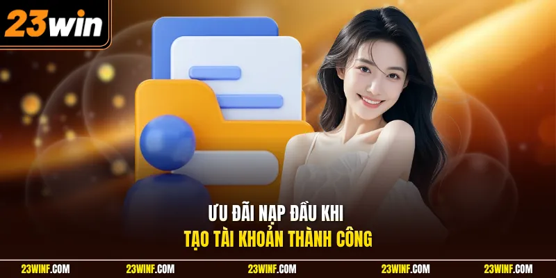 Ưu đãi nạp đầu khi tạo tài khoản thành công